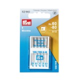 Prym Microtex Sewing Machine Needles - Size 60-80