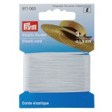 Prym Elastic White Cord - 1.5mm