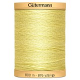 Gutermann Cotton 800m Pale Yellow