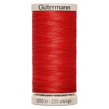 Gutermann Hand Quilt 200m Bright Red