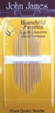 50 Assorted needles and threader