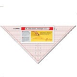 Quilting Ruler 90 Degree Triangle 7.5" x 15.5"