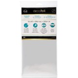 iCraft Deco Foil Sheet 15 x 30cm Bulk Pack 20 - Silver