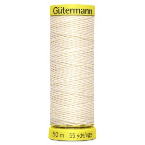 Gutermann Linen 50m Off White