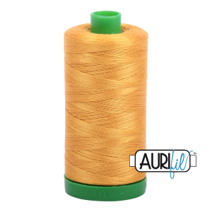 Aurifil 40 2140 Orange Mustard Large Spool 1000m