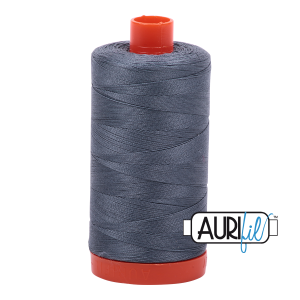 Aurifil 50 1246 Dark Grey Large Spool 1300m