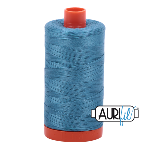 Aurifil 50 Colour 2815 1300m Surf Blue