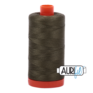 Aurifil 50 Colour 2905 1300m Camo/Brown