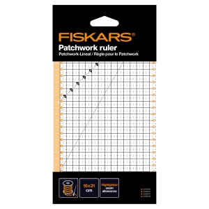 Fiskars Ruler Patchwork 15 x 30cm