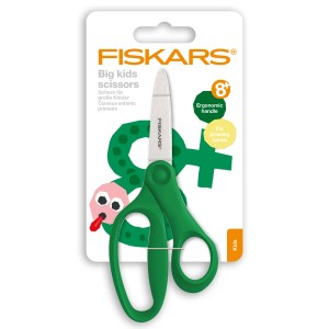 Fiskars Scissors: Big Kids Green 15cm