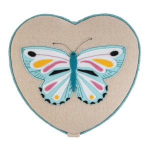 Sewing Box Heart Applique - Flutterby