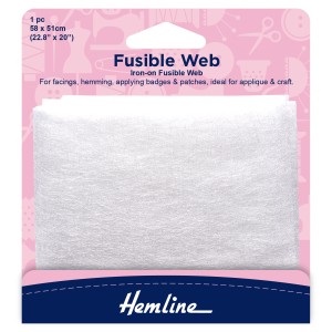 Hemline Fusible Web 58 x 50cm