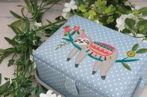 HobbyGift Sewing Box Medium Sloth