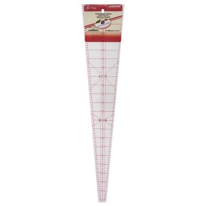 Quilting Ruler - 10 Degree Wedge