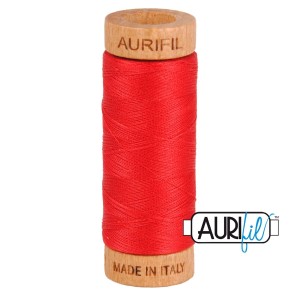 Col.2250 Aurifil 80 274m Postbox Red