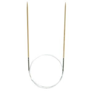 Knitting Pins: Circular: Fixed: Takumi Bamboo: 40cm x 2.00mm