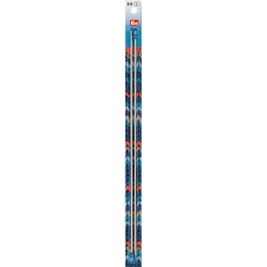 Prym Single-Pointed Knitting Pins - 35 cm 3.00mm