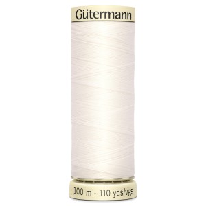 Gutermann Sew All 100m - Off White