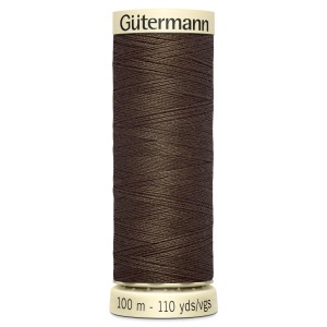 Gutermann Sew All 100m - Dark Brown