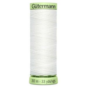 Gutermann Topstitch 30m WHITE