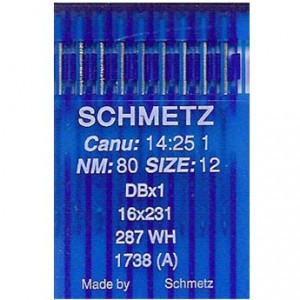 Schmetz Industrial Needles System 16x231 Sharp Canu 14:25 Pack 10 - Size 110