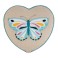 Sewing Box Heart Applique - Flutterby