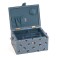 HobbyGift Sewing Box Medium Blue Bees