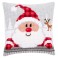 Vervaco Cross Stitch Cushion Kit - Santa in a Plaid Hat