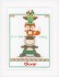 Vervaco Counted Cross Stitch  - Birth Record - Animal Tower