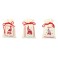 Vervaco Counted Cross Stitch  - Pot-Pourri Bag - Christmas Elves (Set of 3)