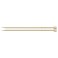 Knitting Pins: Single-Ended: Takumi Bamboo: 23cm x 6.00mm