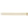 Knitting Pins: Single-Ended: Takumi Bamboo: 35cm x 10.00mm