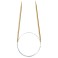Knitting Pins: Circular: Fixed: Takumi Bamboo: 60cm x 4.00mm
