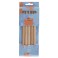 Pony Double Ended Knitting Pins Set of Five Maple 20cm x 12mm