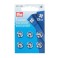 Prym Sew-On Snap Fasteners in Silver - 13mm