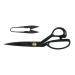 Scissors Gift Set Dressmaking Scissors: Heavy Duty (23cm) and Thread Snips (10cm) Black