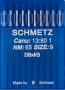 Schmetz Industrial Needles System DBxK5 Sharp Canu 13:80 Pack 10 - Size 65