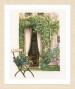 Lanarte Counted Cross Stitch Kit - Our Garden View (Linen)