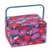 HobbyGift Sewing Box Large Modern Floral