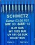 Schmetz Industrial Needles System B27 Ballpoint Canu 03:36 Pack 10 - Size 100